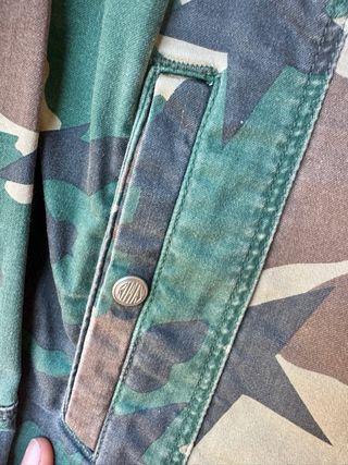 chaqueta tejana Replay militar