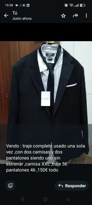 Uno traje completo