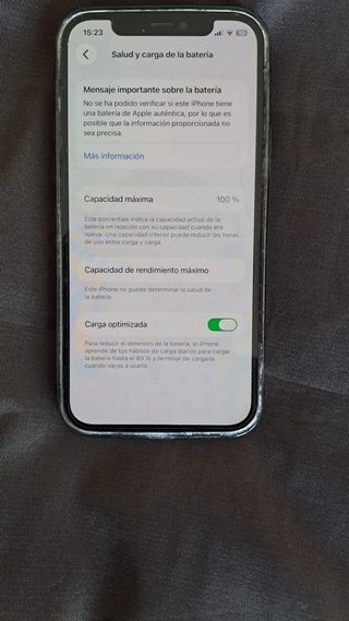iPhone 12 Pro Plata - Tapa trasera astillada