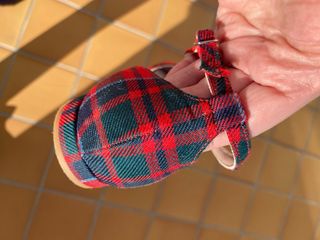 Zapatos cuadros escoceses