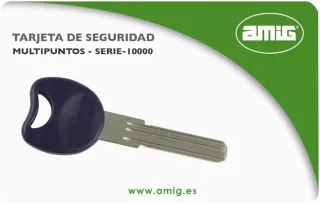 Cilindro seguridad Amig con muletilla