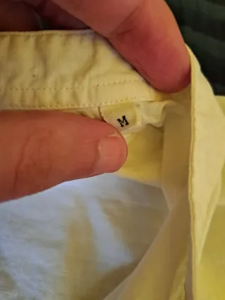 Camisa blanca de verano 100% algodón Made in Spain