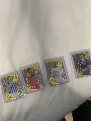 4 Cromos Balón de Oro Adrenalyn 21-22