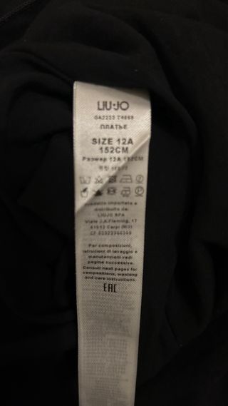 Vestito bambina 12 anni Liu Jo