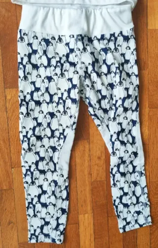 Conjunto térmico infantil pingüinos 4-5 años