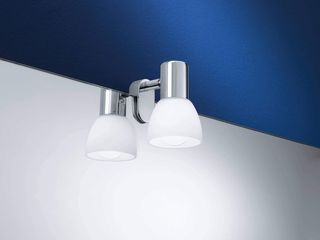 Applique da bagno EGLO, lampada da parete, lucida cromata