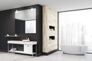 Applique da bagno EGLO, lampada da parete, lucida cromata