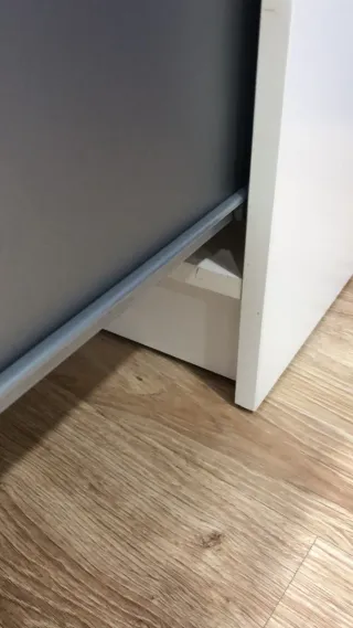 Lote 3 muebles blancos madera. Nuevos