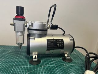 Kit Aerógrafo Timbertech com Compressor