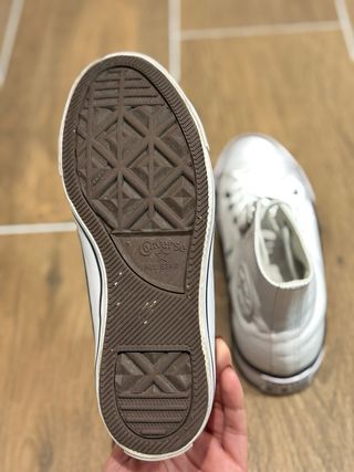 Converse All Star Cuero Blanco