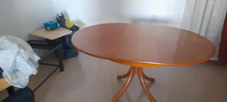 Mesa de madera extensible