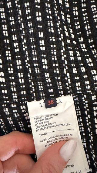 Chaqueta de cuero vintage de cordero (lamb leather