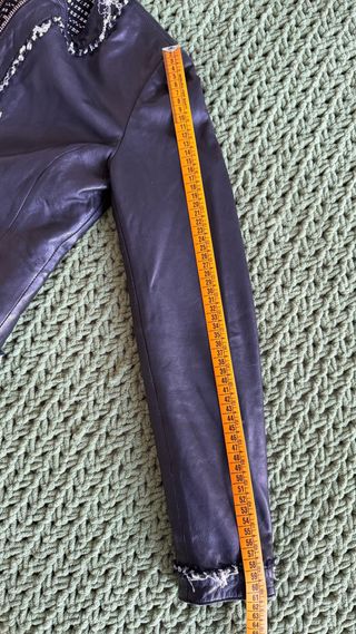 Chaqueta de cuero vintage de cordero (lamb leather