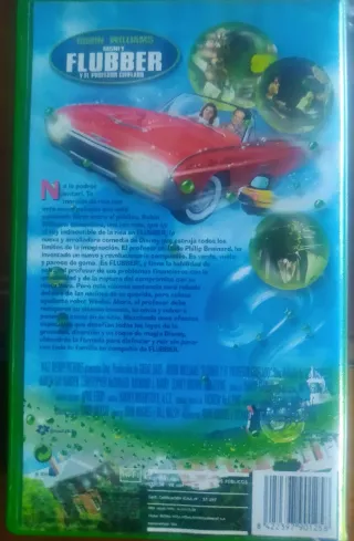 VHS película Flubber de Disney con sello diamante