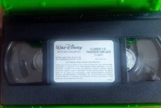 VHS película Flubber de Disney con sello diamante