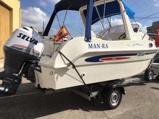 Barca Selva 6,5 con remolque