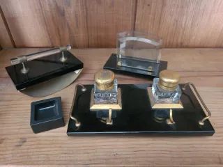 Juego de escritorio antiguo