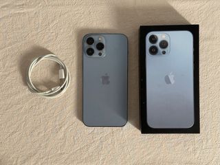 iPhone 13 Pro Max Azul Alpino 128 GB como nuevo