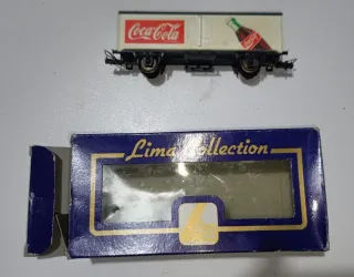 H0 Scale Coca-Cola Wagon Vagone Treno Lima