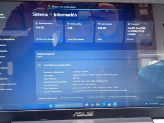 Portátil Asus i5 RAM 8GB Nvidia 2 GB