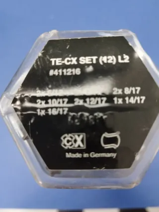 Juego 12 brocas Hilti SDS Plus TE-CX L2