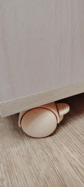 Cambiador bebe bañera Micuna madera con estrellas