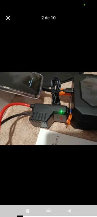 Arrancador de Batería Portátil KXIY DM10