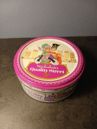 Set 2 Scatole Latta Vintage Quality Street