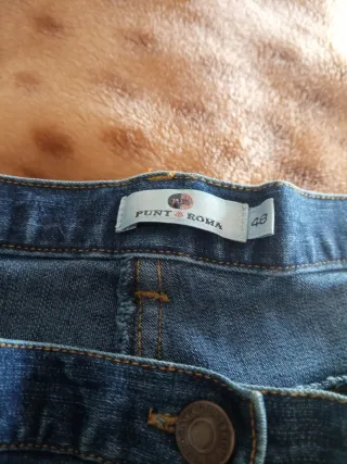 Pantalón vaquero punto Roma