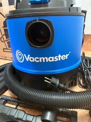 Aspirador Vacmaster 20 litros Azul con Accesorios
