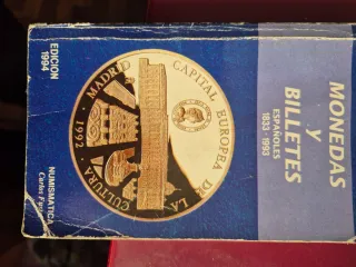 Libro de monedas y billetes españoles 1833-1993