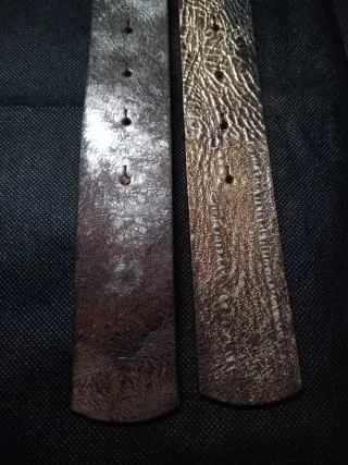 Cinture in Pelle Vintage. 2 Unità