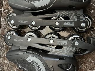 Patines linea negros nº44+bolsa