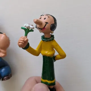 Figura popeye y Olivia PVC