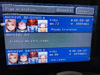 🇪🇸 Discos 3 y 4 de Final Fantasy IX