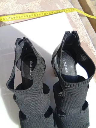 Zapatos tacón Graceland negros talla 38