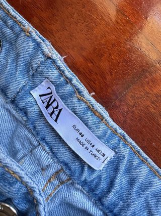 Pantalon vaquero claro ancho