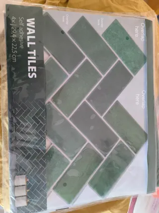 Baldosas Adhesivas Verdes (13 uds)