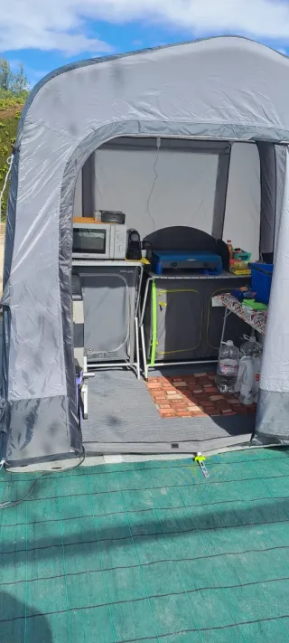 Tienda Cocina Camping Inchable