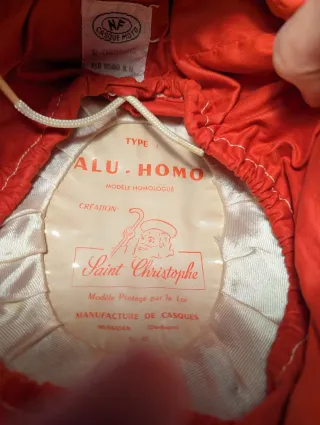 Casco Moto Vintage Epoca Saint Christophe Dordogne