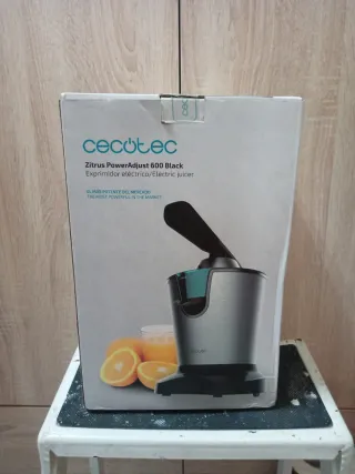 Cecotec Zitrus PowerAdjust 600 Black Exprimidor