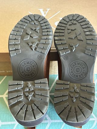 Botines Carmela Marrones