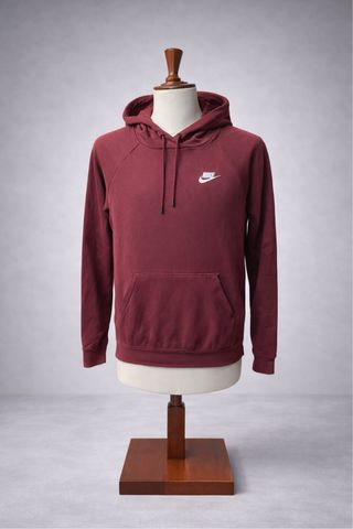 Felpa nike bordeaux taglia s con cappuccio