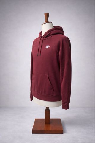 Felpa nike bordeaux taglia s con cappuccio