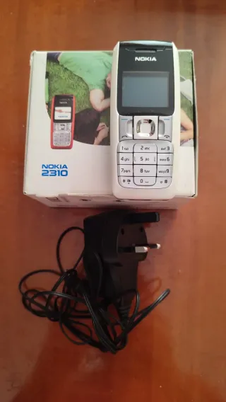Teléfono antiguo Móvil Nokia 2310 Blanco