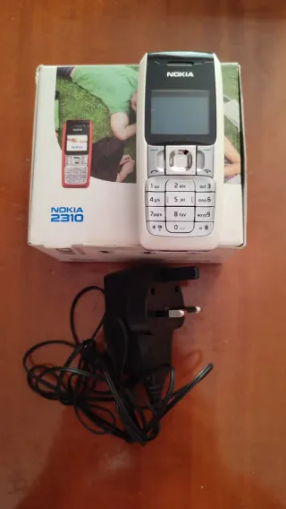 Teléfono antiguo Móvil Nokia 2310 Blanco