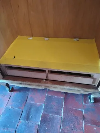 Armario Vintage 4 puertas madera maciza