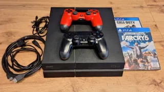 PS4 + 2 mandos + 2 juegos