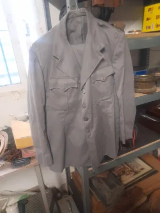 Chaqueta y pantalón marina FAENS gris