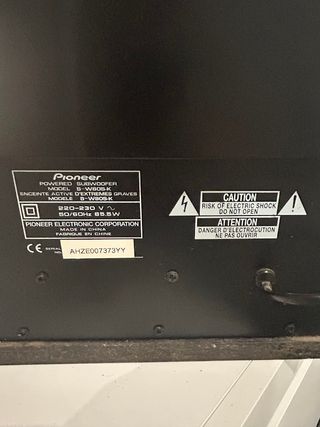 Home Cinema 5.1 Samsung + Subwoofer Pioneer